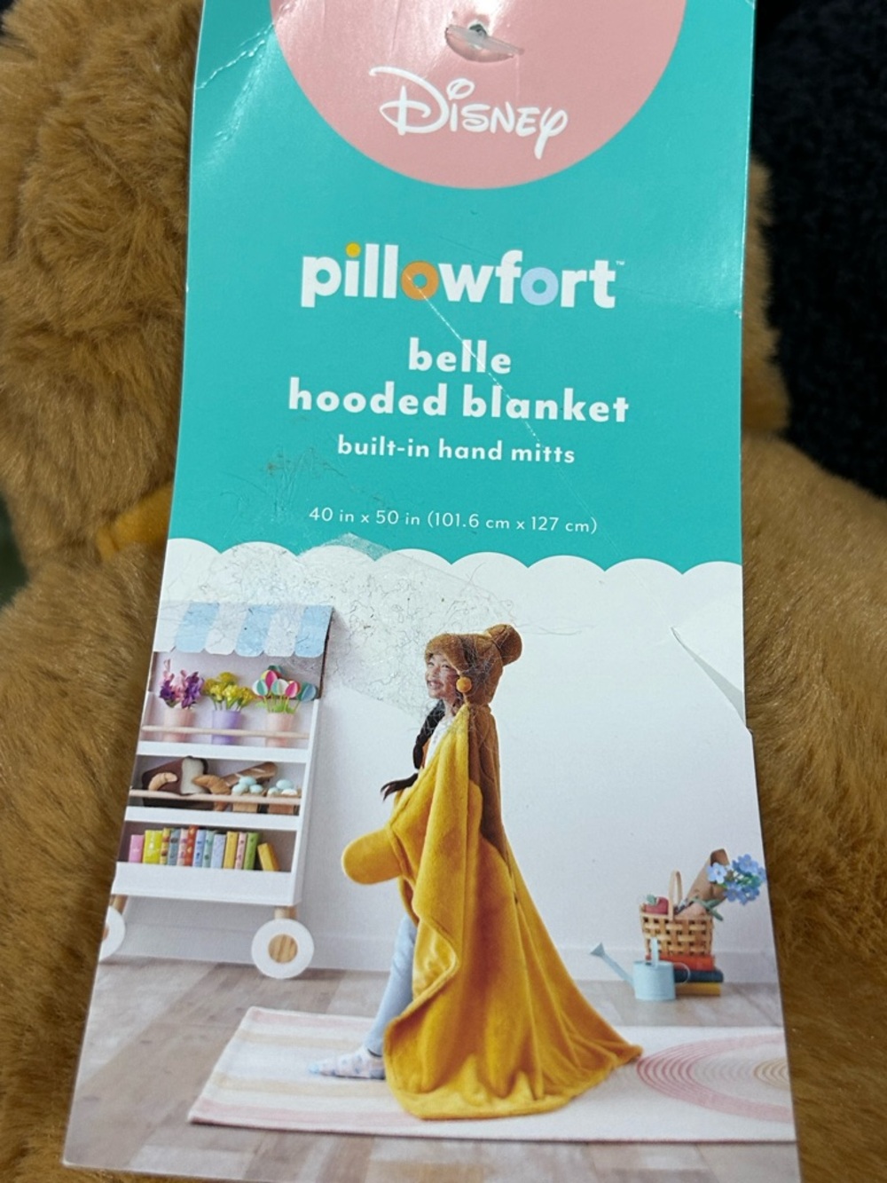 Disney Belle Hooded Blanket